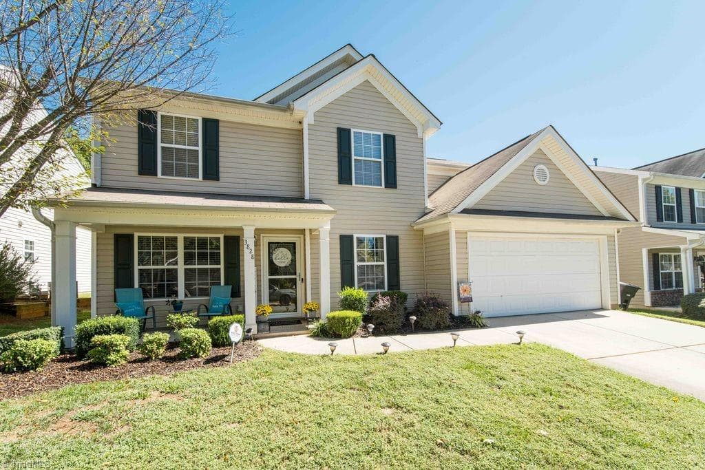 Stick/Site Built at 3828 Robbins Brook Drive, Winston-Salem NC 27107, photo 3 of 38