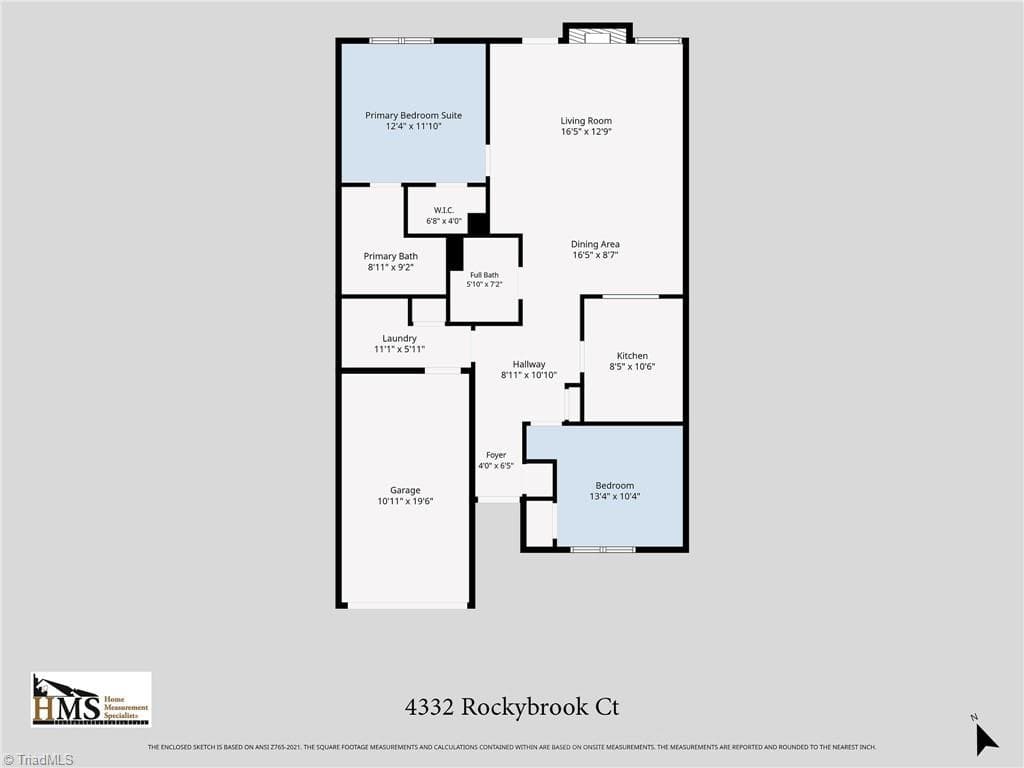 Stick/Site Built at 4332 Rocky Brook Court, Greensboro NC 27409, photo 24 of 25