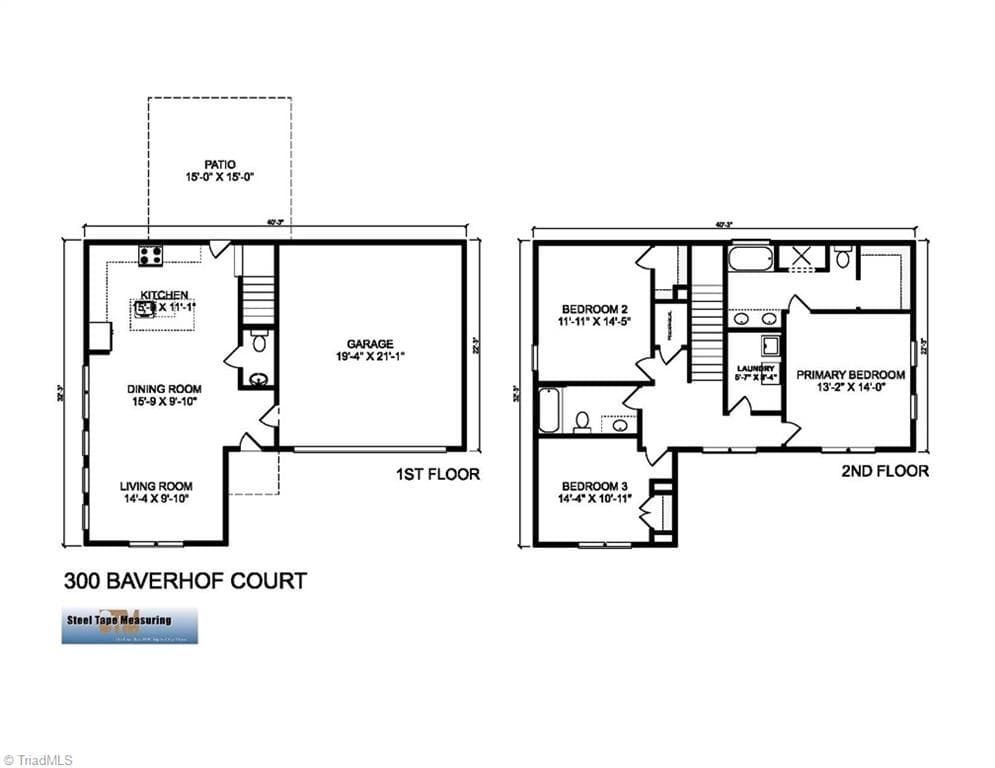 Stick/Site Built at 300 Baverhof Court, Greensboro NC 27405, photo 7 of 34