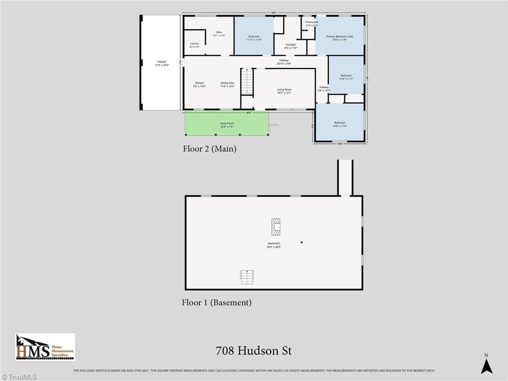 Stick/Site Built at 708 Hudson Street, Winston-Salem NC 27105, Winston-Salem, photo 33 of 33