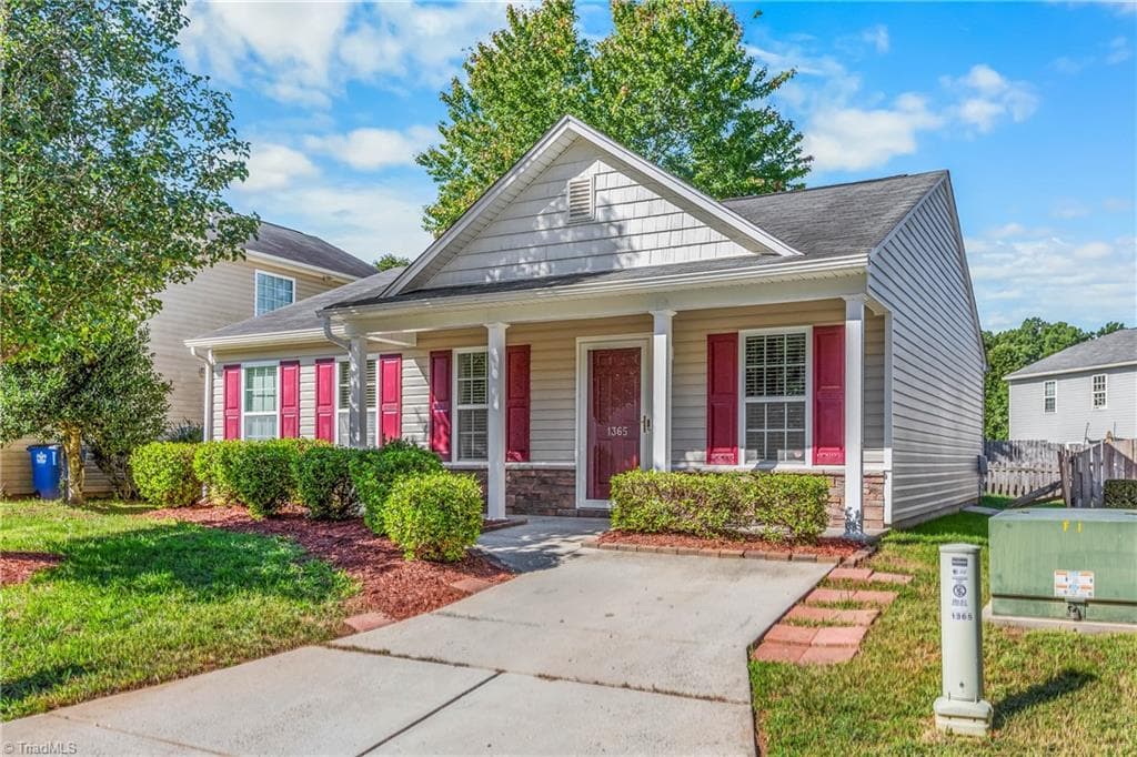Stick/Site Built at 1365 Lowell Street, Kernersville NC 27284, Kernersville, photo 5 of 48