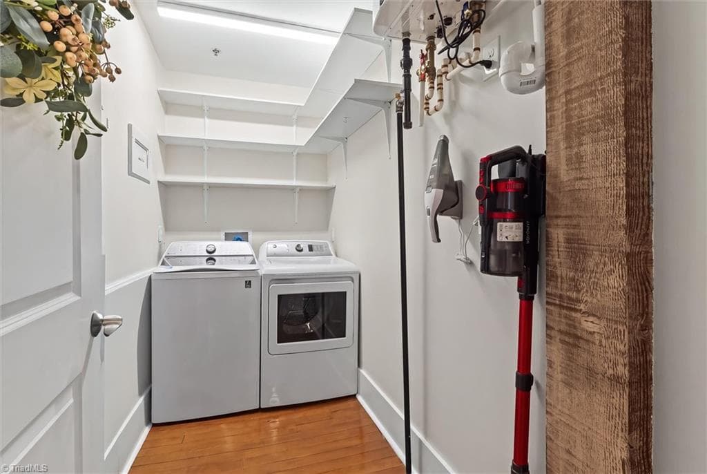 Laundry Room - 232 Willow Street # 202, Mount Airy NC 27030, Mount Airy