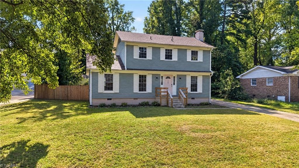 Stick/Site Built at 3207 Delmonte Drive, Greensboro NC 27406, photo 2 of 49