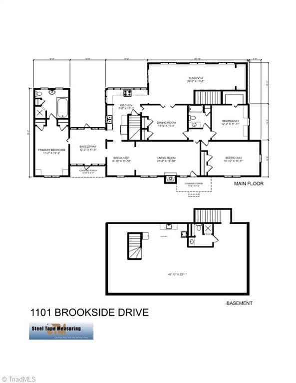 Stick/Site Built at 1101 Brookside Drive, Greensboro NC 27408, photo 42 of 42