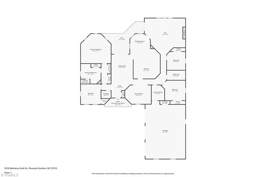 Stick/Site Built at 5219 Bethany Park Drive, Pleasant Garden NC 27313, Pleasant Garden, photo 2 of 42