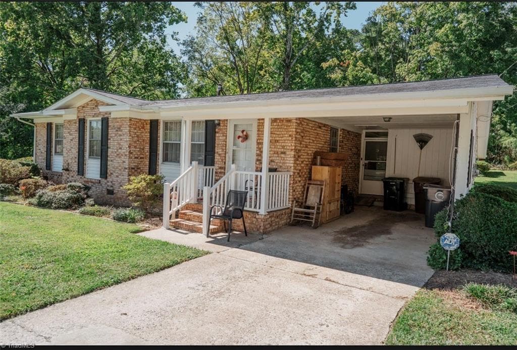 Stick/Site Built at 2304 Yow Road, Greensboro NC 27407, photo 2 of 31