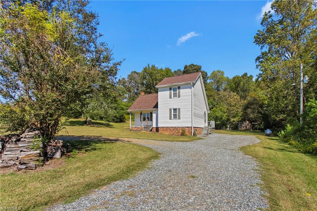 Stick/Site Built at 3680 Brower Meadow Road, Staley NC 27355, photo 2 of 47