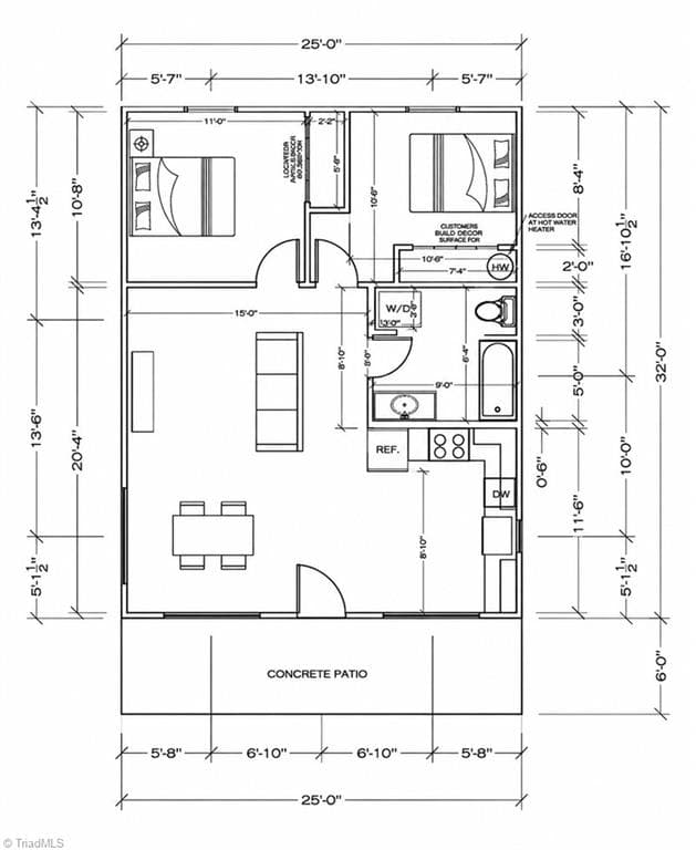 Stick/Site Built at 157 Long Pond Loop, Swansboro NC 28584, photo 5 of 22