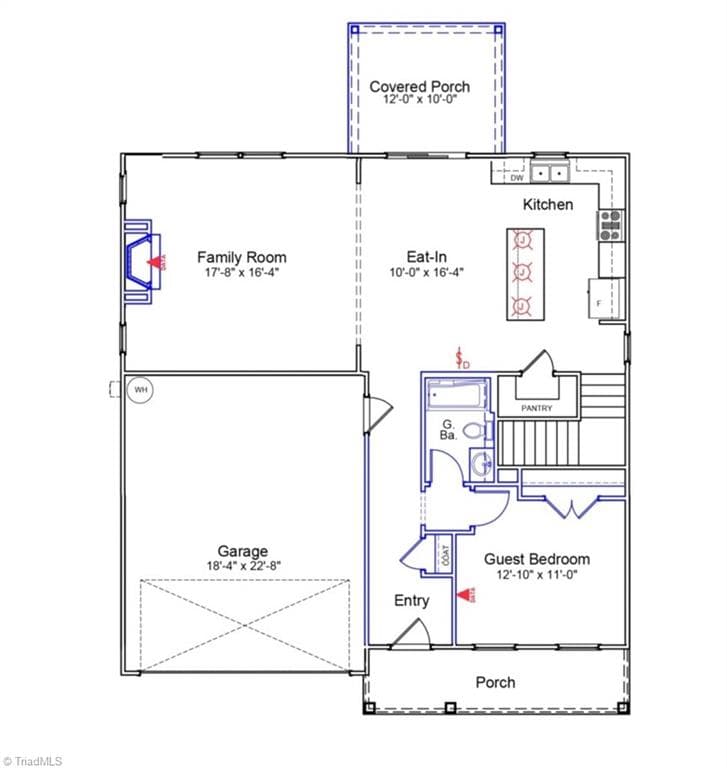 Stick/Site Built at 5727 Penguin Drive, Summerfield NC 27358, photo 3 of 3