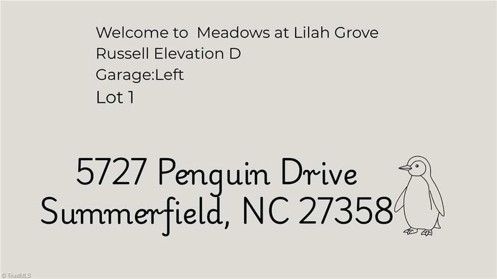 Stick/Site Built at 5727 Penguin Drive, Summerfield NC 27358, photo 4 of 11