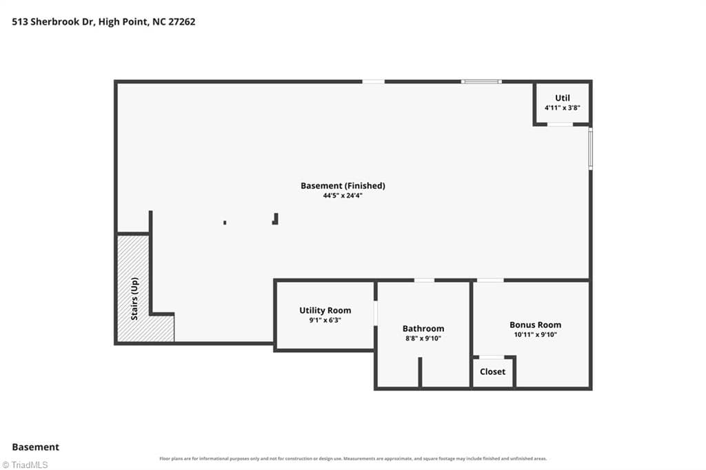 Stick/Site Built at 513 Sherbrook Drive, High Point NC 27262, photo 41 of 42