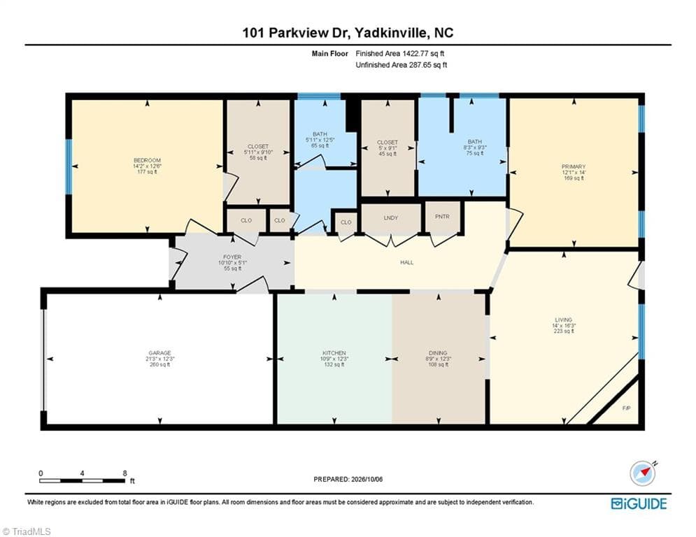 Stick/Site Built at 101 Parkview Drive, Yadkinville NC 27055, Yadkinville, photo 61 of 70