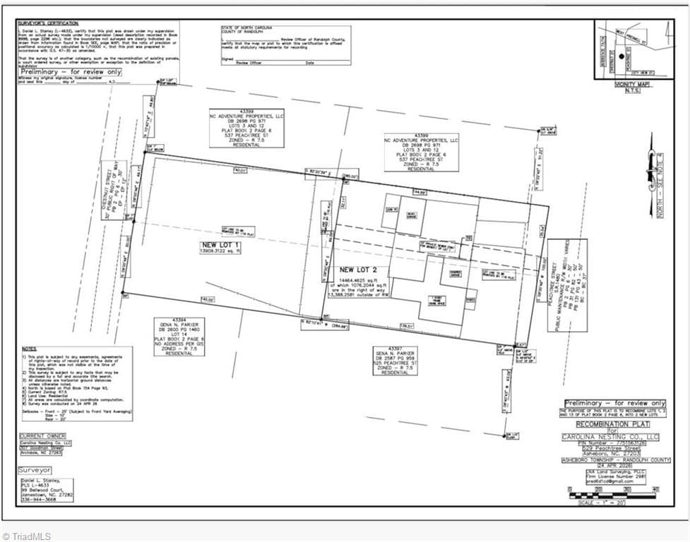 Single Family Residence at 0 Chestnut Street, Asheboro NC 27203, photo 5 of 5
