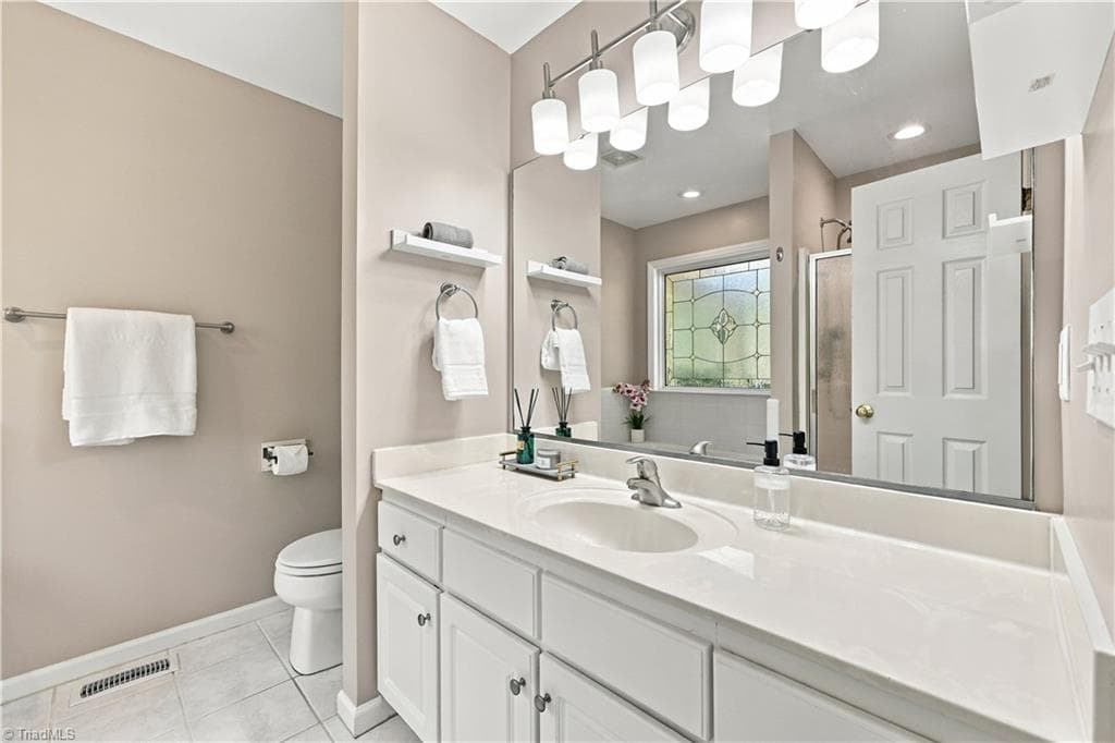 Primary bathroom - 7500 Bartonshire Court, Oak Ridge NC 27310, Oak Ridge