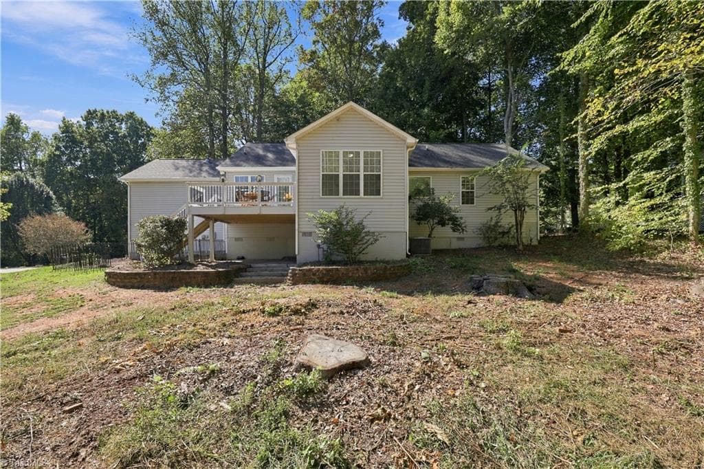 Rear of house - 7500 Bartonshire Court, Oak Ridge NC 27310, Oak Ridge