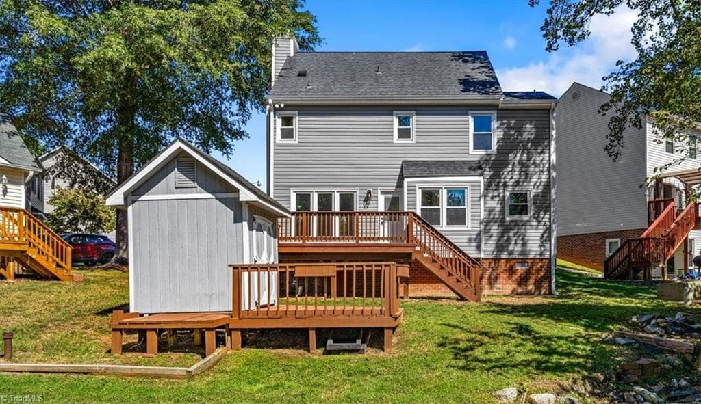 Stick/Site Built at 15 Gatehouse Lane, Greensboro NC 27407, Greensboro, photo 63 of 76