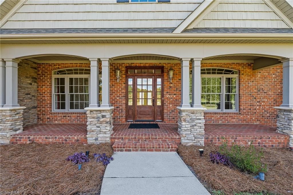 Stick/Site Built at 591 Bear Creek Church Road, Mocksville NC 27028, photo 3 of 50