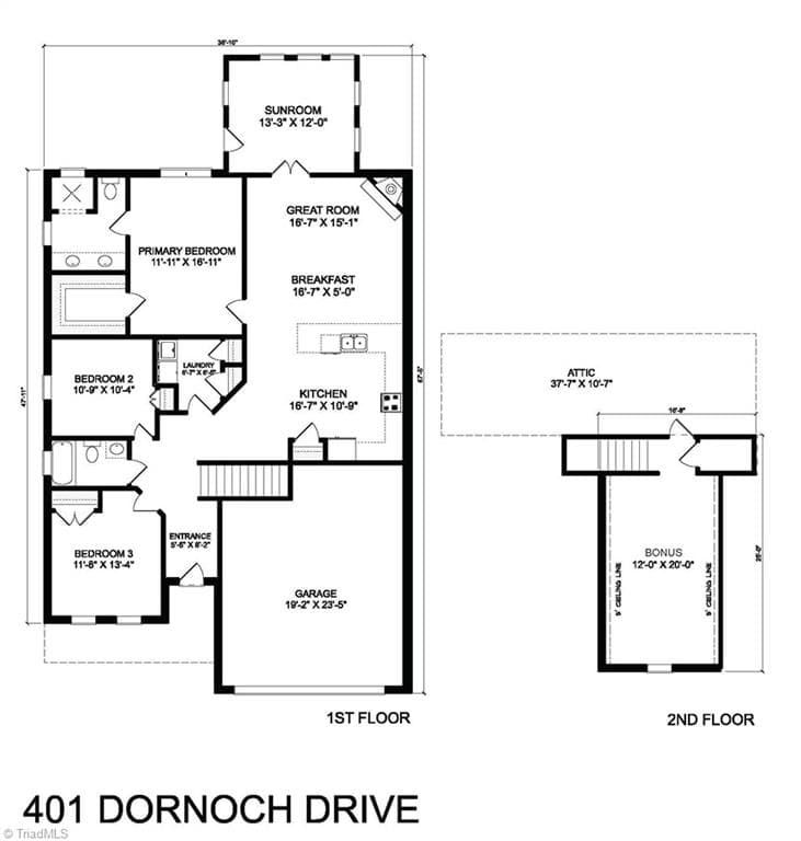 Stick/Site Built at 401 Dornoch Drive, Winston-Salem NC 27107, Winston-Salem, photo 55 of 56