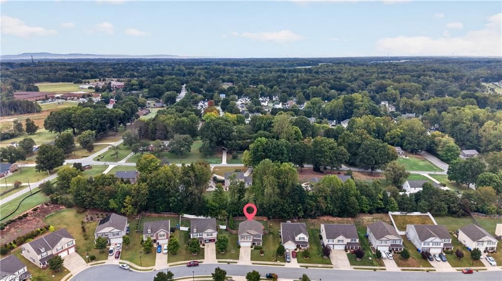 Location Pin drop of Home - 1631 Haddington Point Drive, Kernersville NC 27284, Kernersville