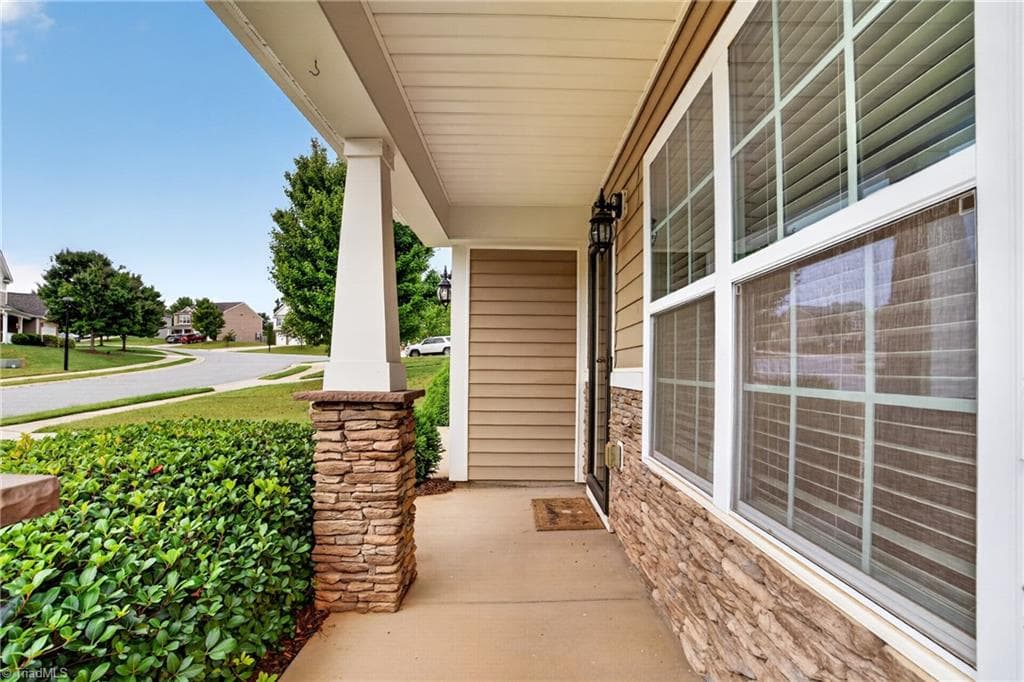 Covered Front Porch - 1631 Haddington Point Drive, Kernersville NC 27284, Kernersville