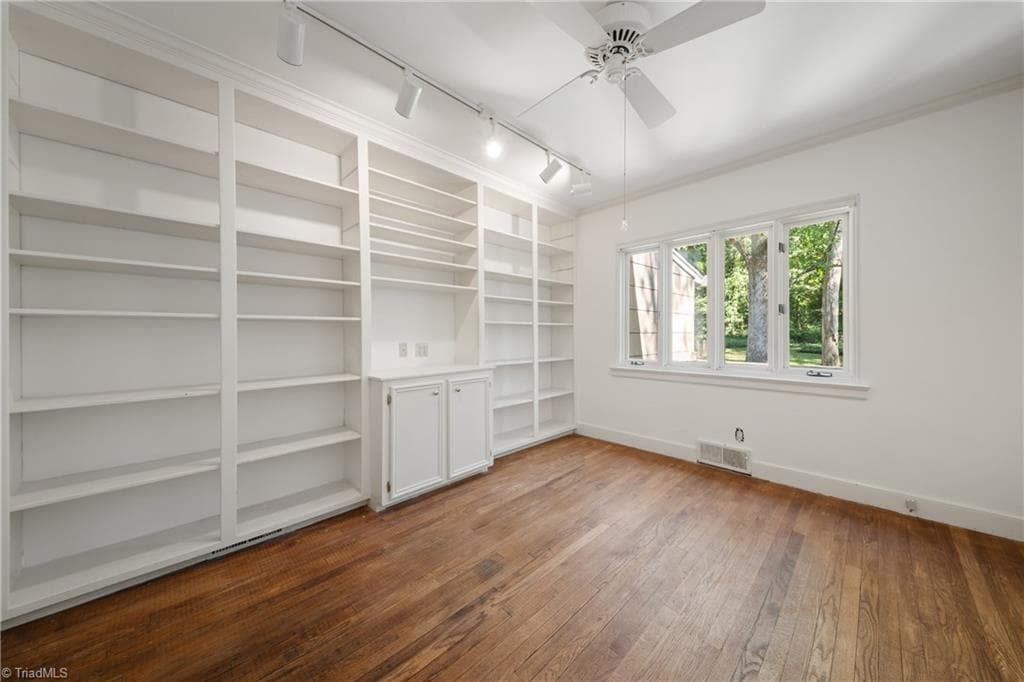 3rd Bedroom with built-ins - 1051 Vernon Avenue, Winston-Salem NC 27106, Winston-Salem