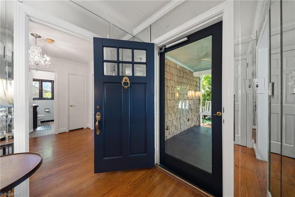 Foyer includes coat closet - 1051 Vernon Avenue, Winston-Salem NC 27106, Winston-Salem