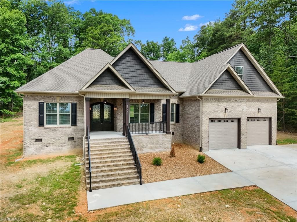 Stick/Site Built at 460 SYKES FARM Road, Asheboro NC 27203, photo 2 of 37