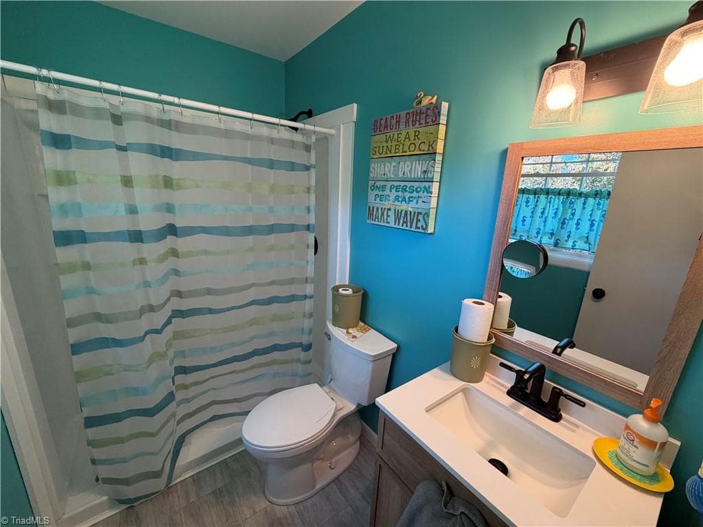 ensuite bath in the Primary bedroom - 163 Florida Avenue, Mount Airy NC 27030, Mount Airy