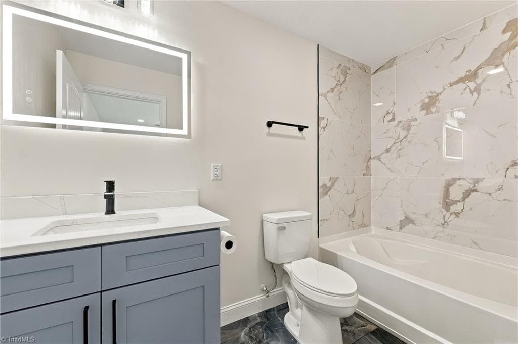 hallway bathroom - 1524 Mcguinn Drive, High Point NC 27262, High Point