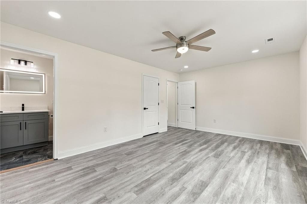 bedroom #2 with private bathroom - 1524 Mcguinn Drive, High Point NC 27262, High Point