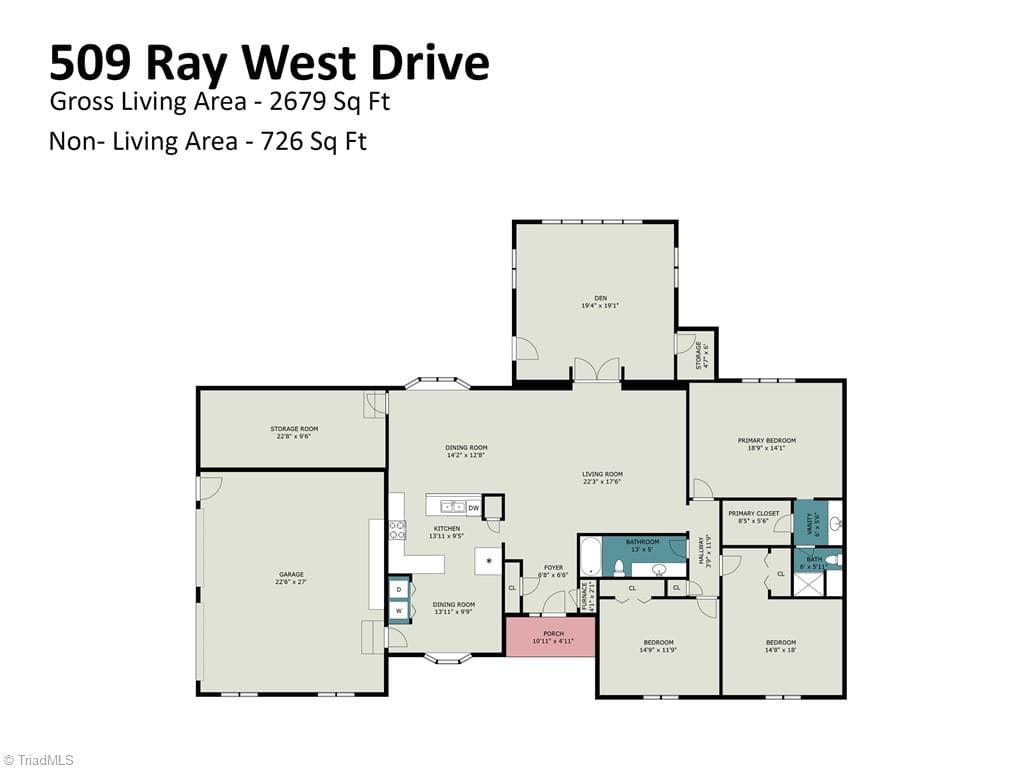 Stick/Site Built at 509 Ray West Drive, Kernersville NC 27284, Kernersville, photo 61 of 62