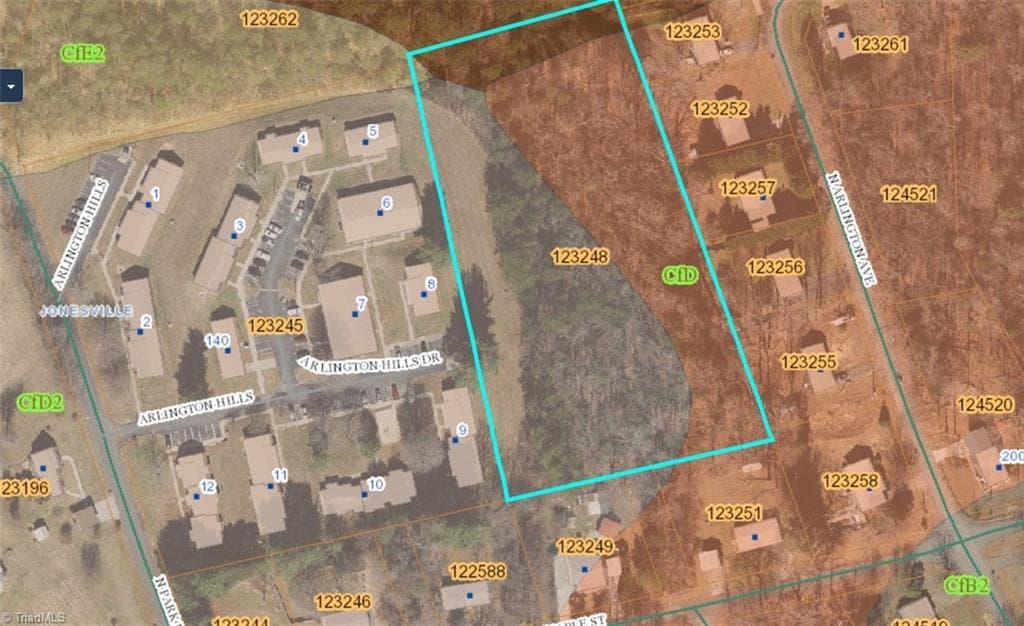 Unimproved Land at 3.6 Maple Street, Jonesville NC 28642, photo 2 of 8