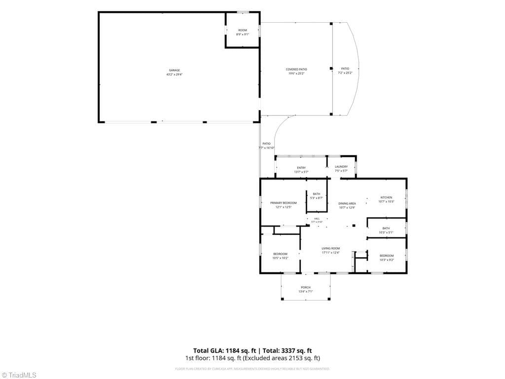 Stick/Site Built at 1333 Commonwealth Road, Randleman NC 27317, Randleman, photo 37 of 37