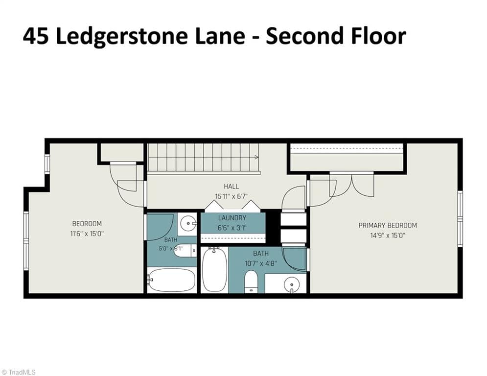 Stick/Site Built at 45 Ledgerstone Lane, Greensboro NC 27407, Greensboro, photo 33 of 33
