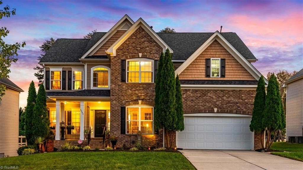 Stick/Site Built at 3944 Stafford Run Court, High Point NC 27265, photo 2 of 50