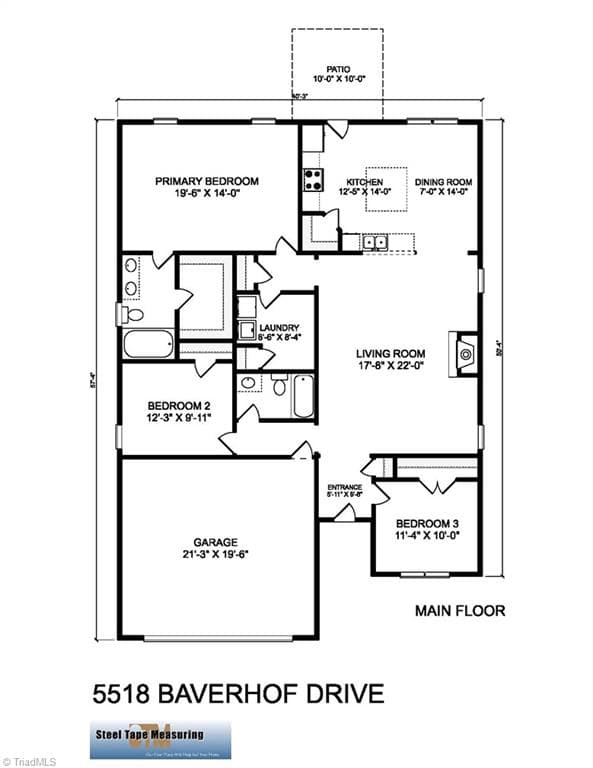 Stick/Site Built at 5518 Baverhof Drive, Greensboro NC 27405, photo 27 of 29