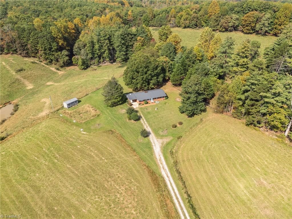 Stick/Site Built at 1465 Ramey Creek Road, Lowgap NC 27024, photo 42 of 49