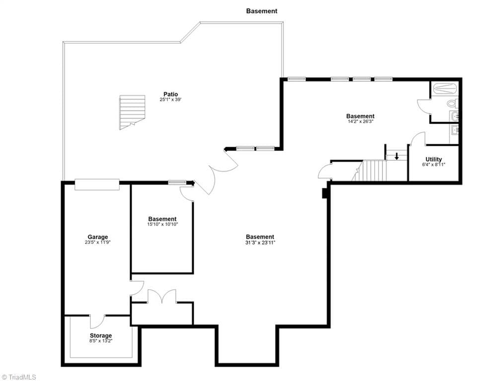 Stick/Site Built at 295 Paul Pope Road, Thomasville NC 27360, photo 42 of 42
