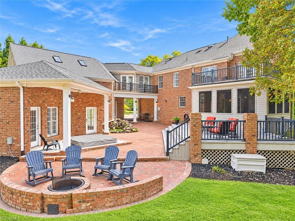 Stick/Site Built at 706 Chestnut Hill Court, Greensboro NC 27455, photo 42 of 50