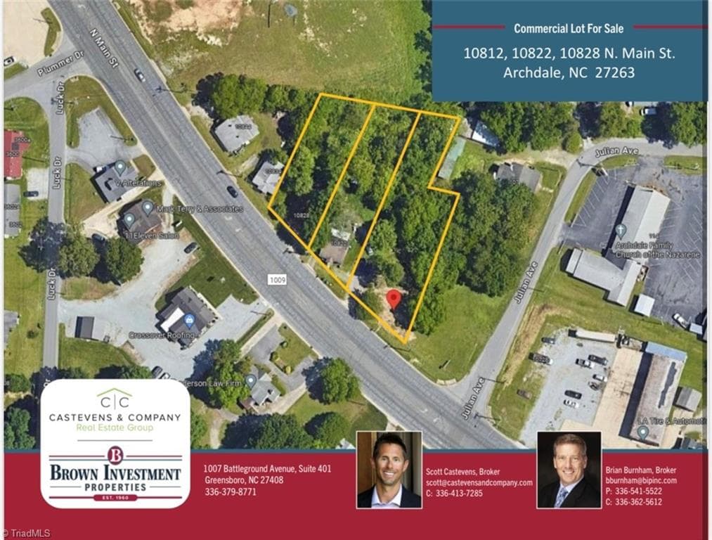 10812, 10822, 10828 N Main Street, Archdale NC 27263