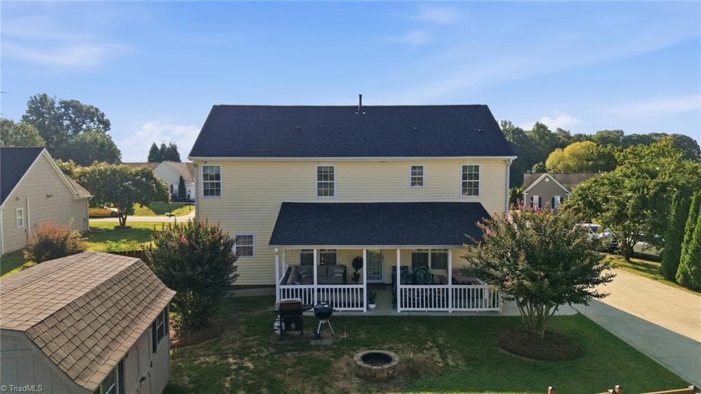 Stick/Site Built at 125 Hartman Branch Lane, Winston-Salem NC 27127, photo 32 of 38