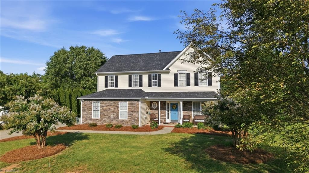 Stick/Site Built at 125 Hartman Branch Lane, Winston-Salem NC 27127, photo 34 of 38