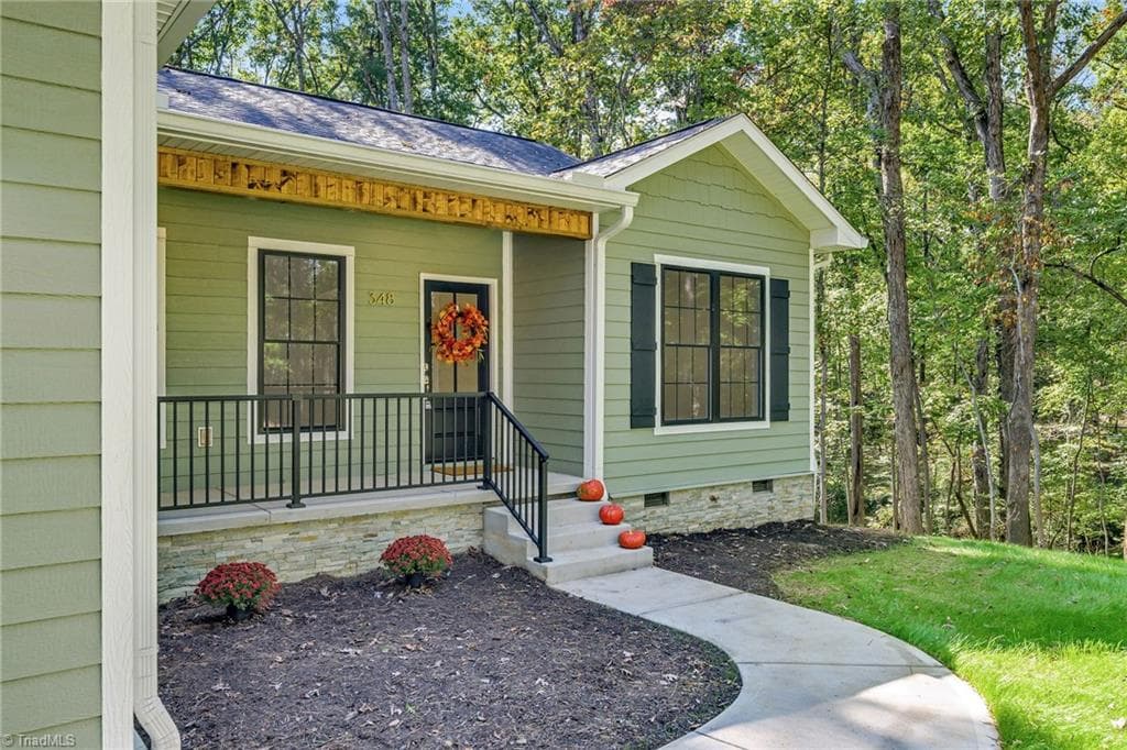 Stick/Site Built at 348 Woodland Drive, Elkin NC 28621, photo 3 of 50