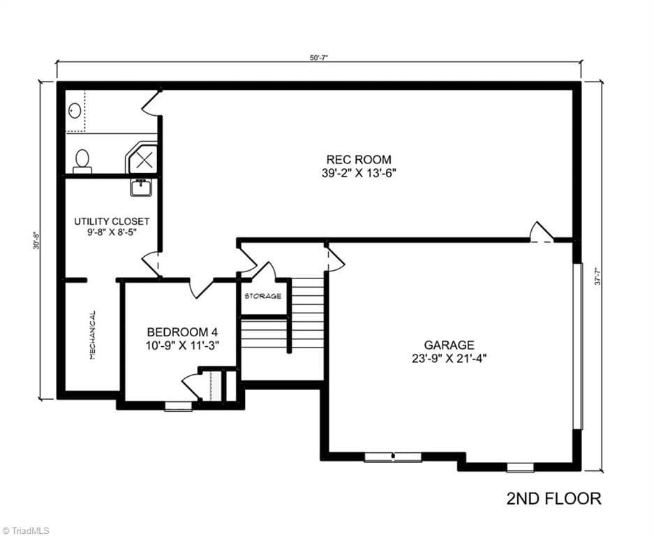 Stick/Site Built at 6689 Currieton Drive, Oak Ridge NC 27310, photo 44 of 45
