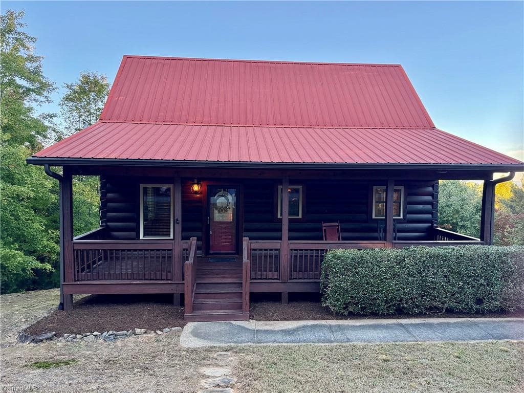 Stick/Site Built at 196 Pisgah Lane, Boomer NC 28606, photo 2 of 27