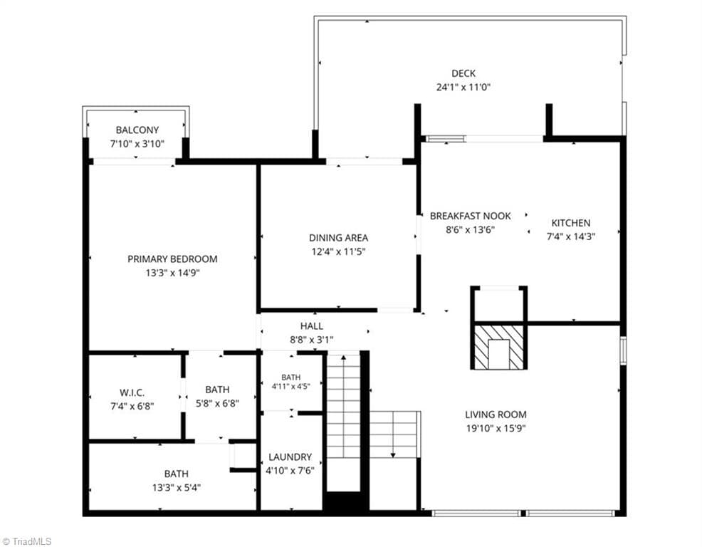Stick/Site Built at 1911 La Vista Drive, High Point NC 27265, photo 39 of 41