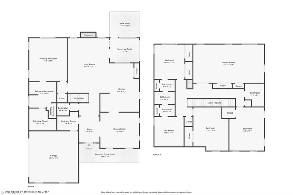 Stick/Site Built at 7905 Hacker Drive, Stokesdale NC 27357, photo 50 of 50