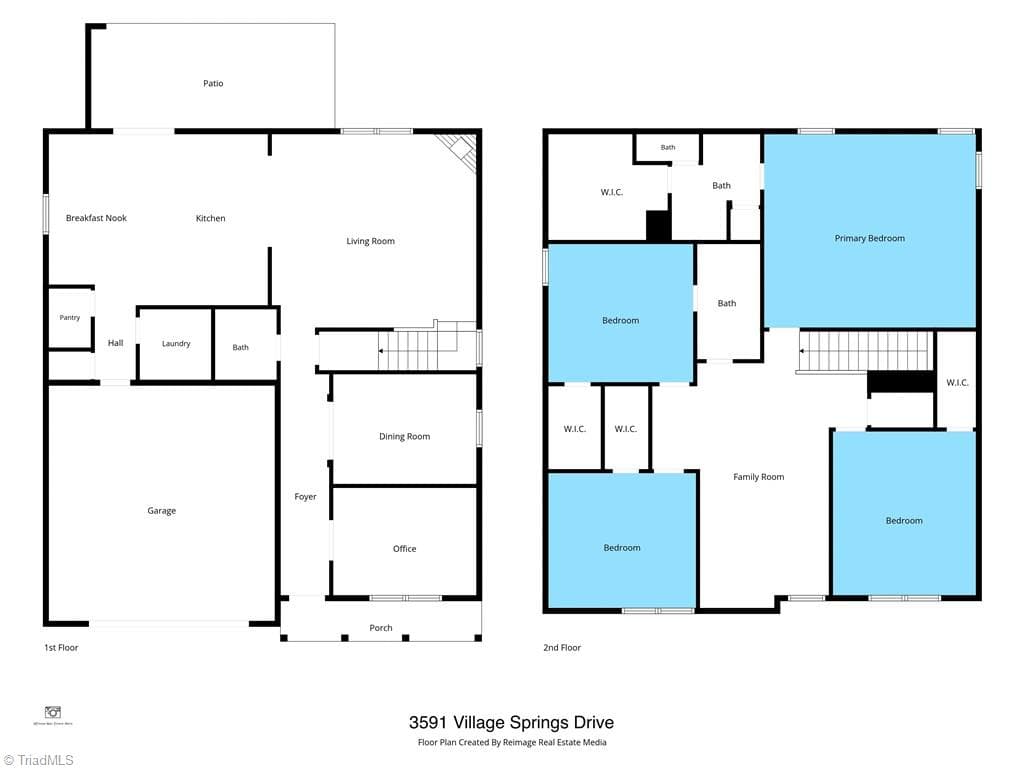 Stick/Site Built at 3591 Village Springs Drive, High Point NC 27265, photo 50 of 50