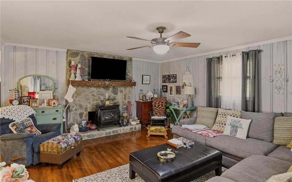 Stick/Site Built at 555 N BUNKER HILL Road, Oak Ridge NC 27310, photo 6 of 26