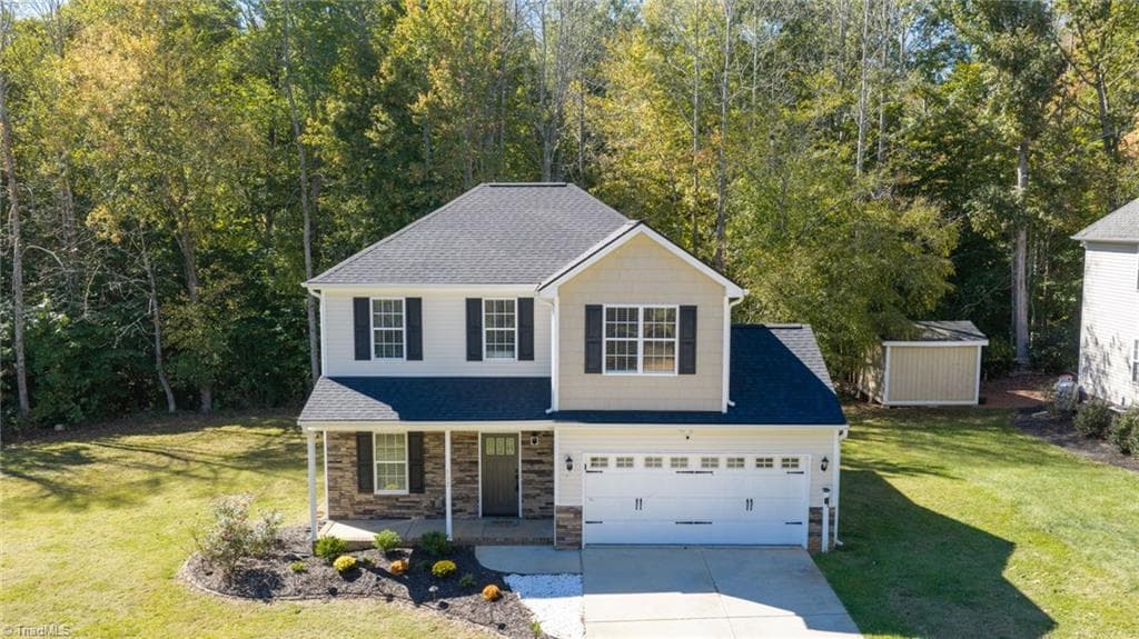 Stick/Site Built at 152 Tree Top Lane, Stokesdale NC 27357, photo 36 of 42